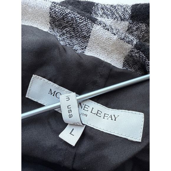 Morgane Le Fay Rodin Dress in Wool Buffalo Check Size Large - Picture 7 of 9